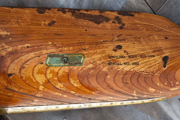 54" Beechcraft Beech Roby R201-215-102 Wooden Airplane Propeller Blade