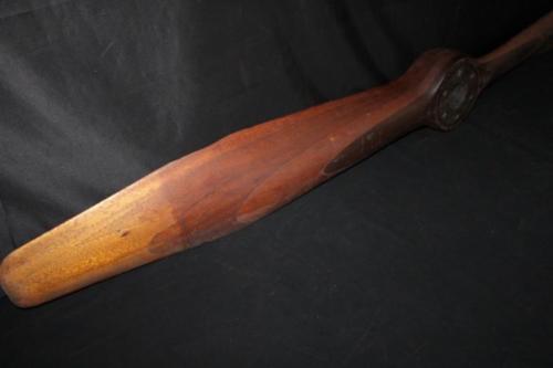 79" 1910's Lang of America Lawrance A3 Motor Wooden Airplane Propeller