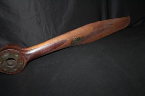 79" 1910's Lang of America Lawrance A3 Motor Wooden Airplane Propeller