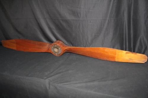 79" 1910's Lang of America Lawrance A3 Motor Wooden Airplane Propeller