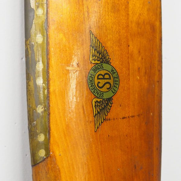 Original 70" Sensenich Brothers 1930's Vintage Piper J4 Cub Antique Wood Wooden Airplane Propeller