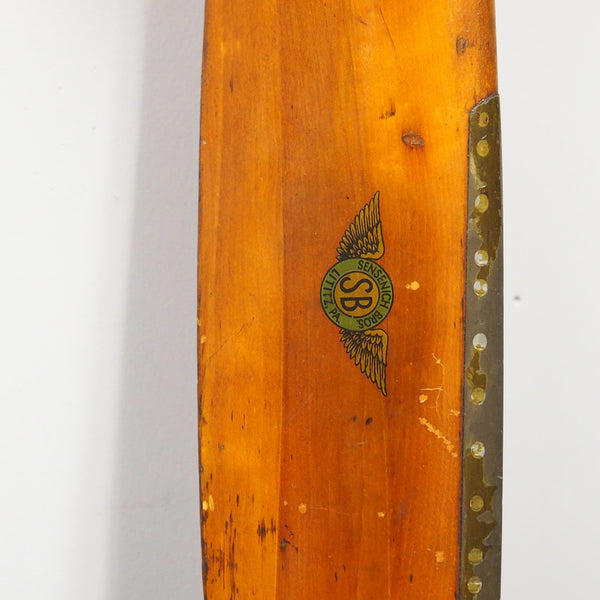 Original 70" Sensenich Brothers 1930's Vintage Piper J4 Cub Antique Wood Wooden Airplane Propeller