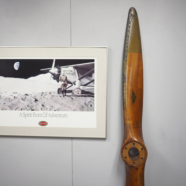 Original 70" Sensenich Brothers 1930's Vintage Piper J4 Cub Antique Wood Wooden Airplane Propeller