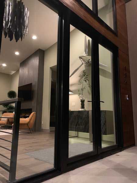 74" SILVER DRAGON 3-Bladed Mirror Polished Chrome Metal Aviation Art Industrial Airplane Propeller