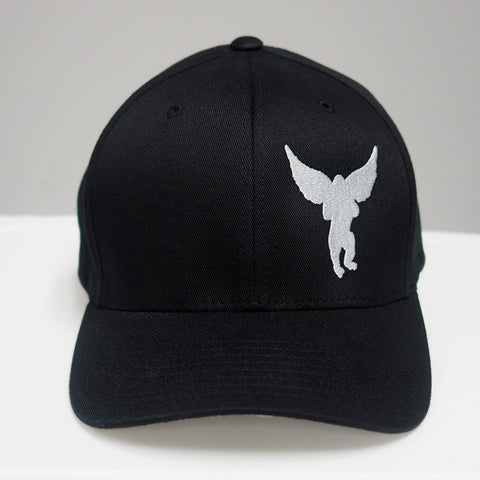 Flying Monkey Black & Silver Colorway Embroidered Flexfit Aviator Hat