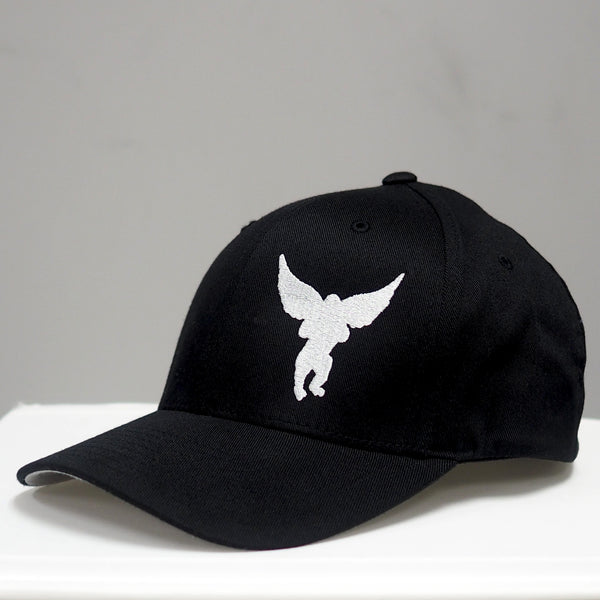 Flying Monkey Black & Silver Colorway Embroidered Flexfit Aviator Hat