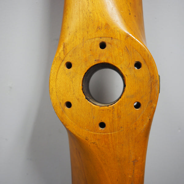Original 72" Stone Supreme 1930's Vintage Antique Wood Wooden Airplane Propeller