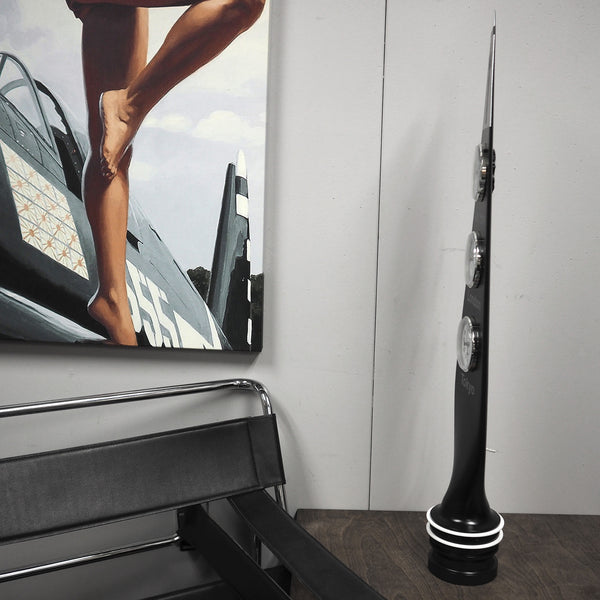 Time Zone Clock New York London Tokyo Cessna Airplane Propeller Blade Sculpture