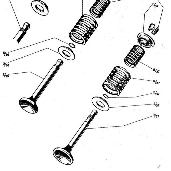 P51 Mustang Supermarine Spitfire WWII Airplane Engine Intake Valve Photo Frame Business Card Display