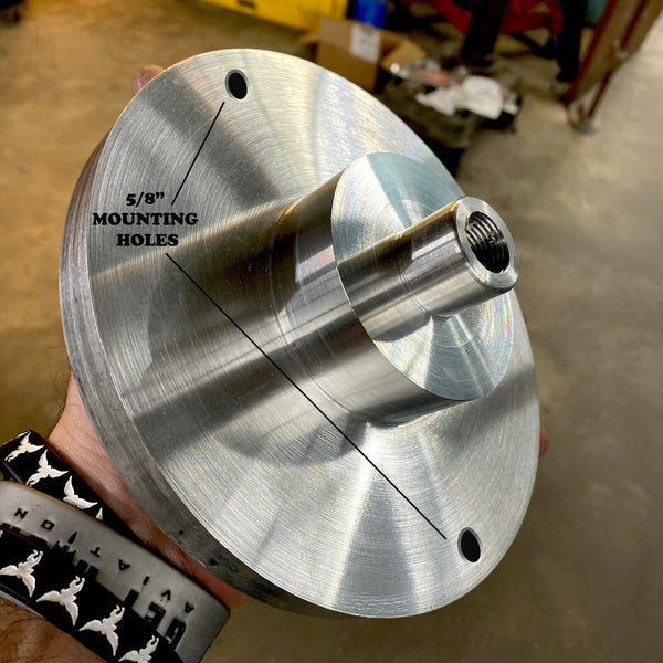 74" SILVER DRAGON 3-Bladed Mirror Polished Chrome Metal Aviation Art Industrial Airplane Propeller