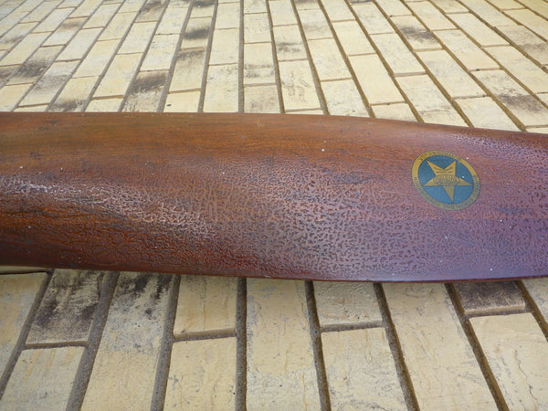 Buffairo Buffalo New York Curtiss Jenny JN-4 OX5 WWI Toothpick Wood Airplane Propeller