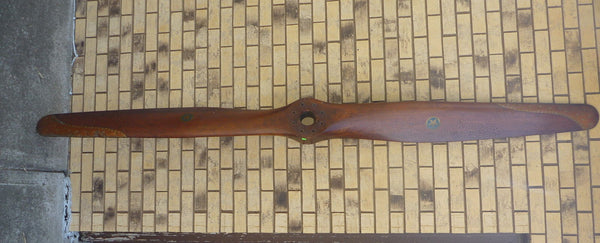 Buffairo Buffalo New York Curtiss Jenny JN-4 OX5 WWI Toothpick Wood Airplane Propeller