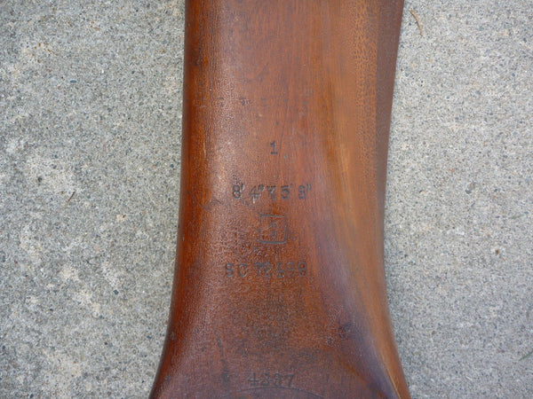 Buffairo Buffalo New York Curtiss Jenny JN-4 OX5 WWI Toothpick Wood Airplane Propeller