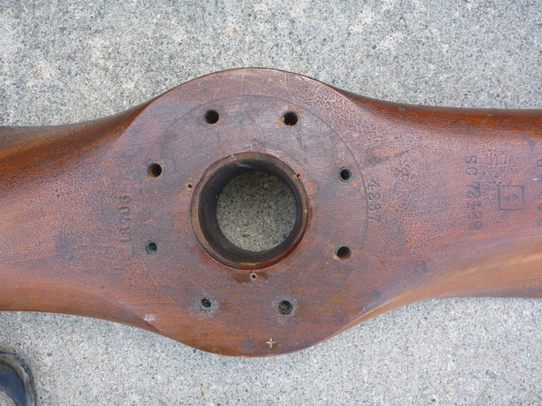 Buffairo Buffalo New York Curtiss Jenny JN-4 OX5 WWI Toothpick Wood Airplane Propeller